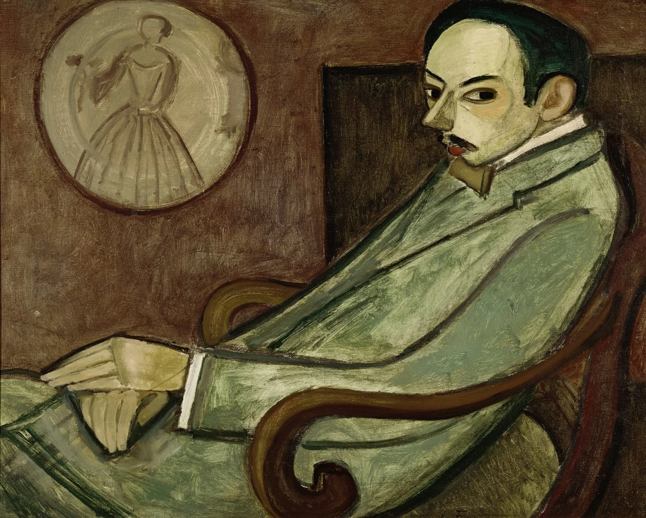 Henri Le Fauconnier - Ritratto di Pierre, Jean Jouve